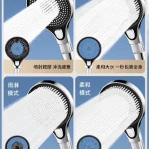 13CM Multi-Mode Round Shower Head with Filter 12 S361b72020145422aa5df204a5562357d4