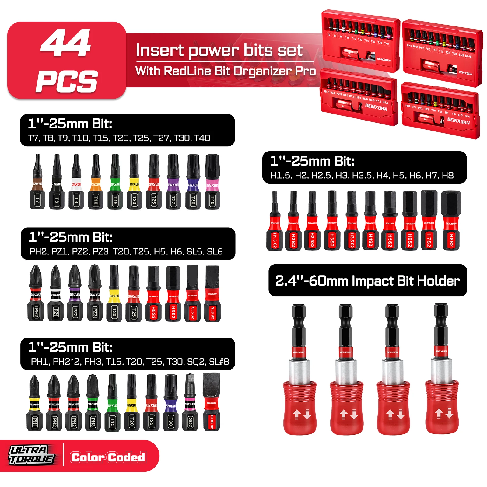 Impact Screwdriver Bits Set for Precision Work 8 Impact Screwdriver Bits Set for Precision Work - Image 8