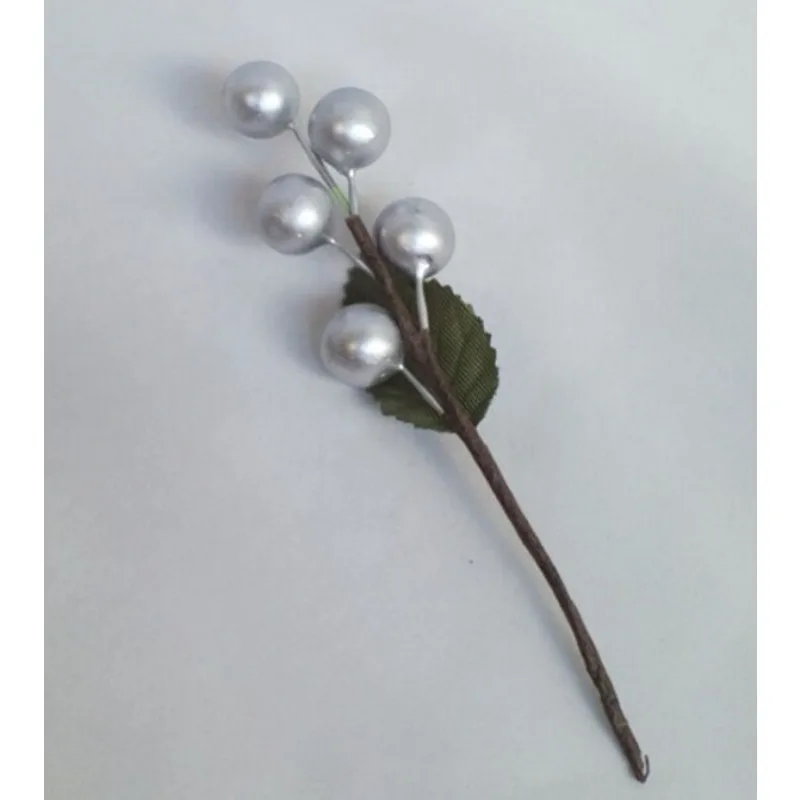 Festive Artificial Berry Decor Set (12mm, 6pcs) 7 Festive Artificial Berry Decor Set (12mm, 6pcs) - Image 7