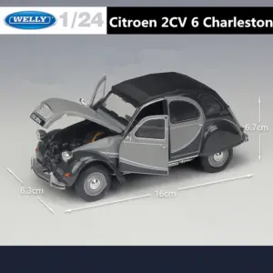 Vintage Citroen 2CV 6 Charleston 1:24 Diecast Model 11 S366a432bc28f4416b60da8e18e687e7bV