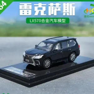 Lexus LX570 1:64 Diecast Model in Black and Silver 19 S367b5a5fc45d4362a99afe5d0a31a294c