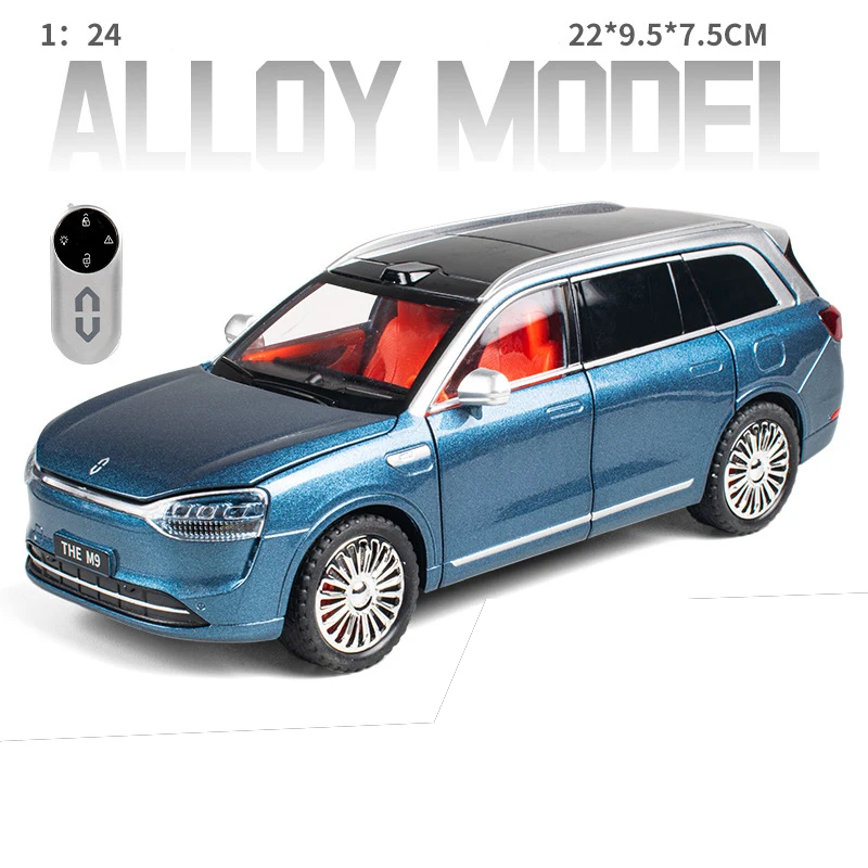 AITO M9 SUV 1:24 Diecast Model with Lights 7 AITO M9 SUV 1:24 Diecast Model with Lights - Image 7