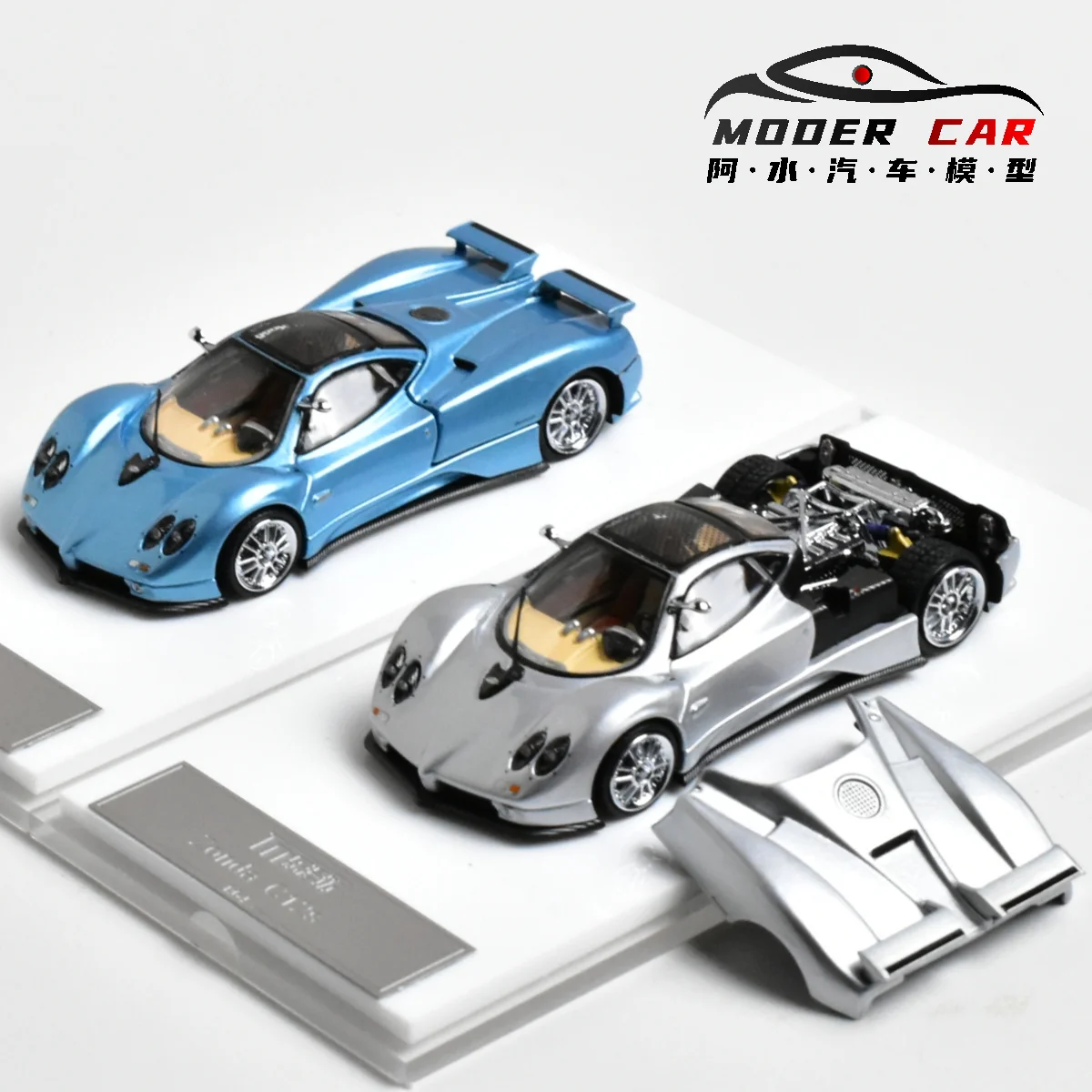 Pagani Zonda C12 1:64 Scale Diecast Model Car 1 Pagani Zonda C12 1:64 Scale Diecast Model Car