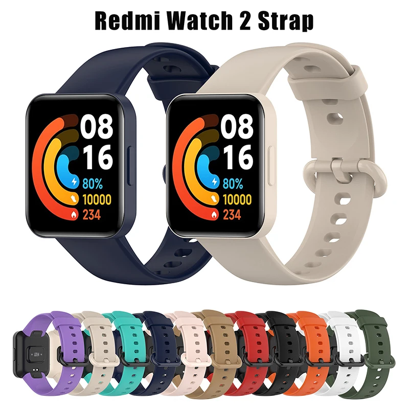 Vibrant Silicone Strap for Redmi Watch Lite 2 2 Vibrant Silicone Strap for Redmi Watch Lite 2 - Image 2