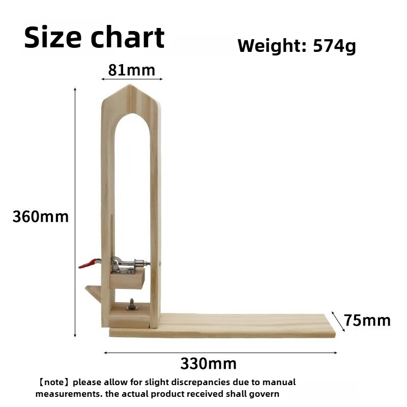 Handcrafted Wooden Leather Clamp Set 9 Handcrafted Wooden Leather Clamp Set - Image 9