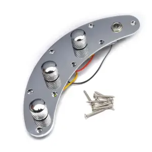 Pre-Wired Bass Control Plate with 2V1T, 250K Potentiometers 9 S36bb194cf37b4828b194c4c02e91bfddG