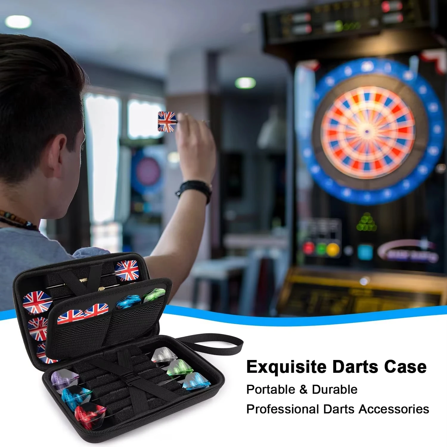 Darts Organizer Case for Up to 12 Darts 6 Darts Organizer Case for Up to 12 Darts - Image 6