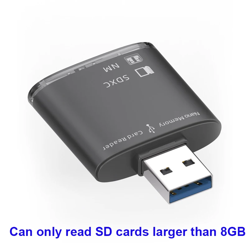 Premium USB 3.0 Dual Card Reader for SD/HD/MN 6 Premium USB 3.0 Dual Card Reader for SD/HD/MN - Image 6