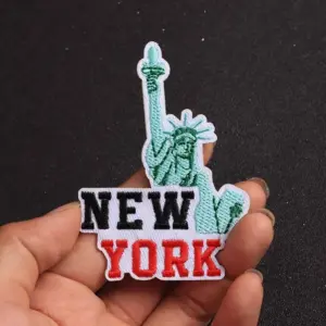New York Architecture Patch Set of 5