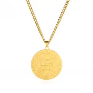 Stainless Steel Occult Pendant Necklace 15 S3713f718b3074cd49ddf90751e0487228