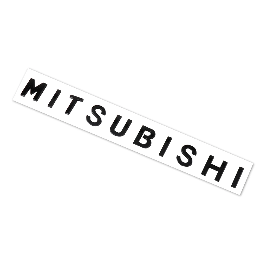 Mitsubishi 3D Front Hood Badge Sticker 35cm 8 Mitsubishi 3D Front Hood Badge Sticker 35cm - Image 8