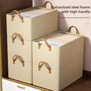 Foldable Clothes Storage Organizer 47x28x20cm 13 S374f1dd4cfdd4e97affda404cada245cO
