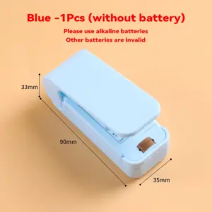 Mini White Heat Bag Sealer for Food Storage 19 S375bbe77f3c34753b58f3782201a4f4eO