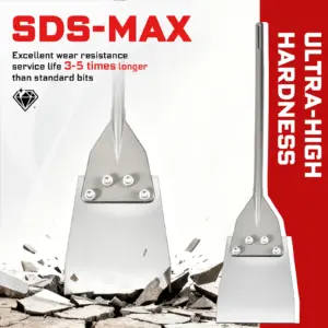7.9-Inch SDS-Max Floor Scraper Chisel 9 S377626858ac542f8a951b9c59fa88fa2H