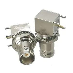 Set of 3 BNC Female Right Angle Connectors for PCB 8 S37b7d5af3e27472fad07d5c389c42e2bh