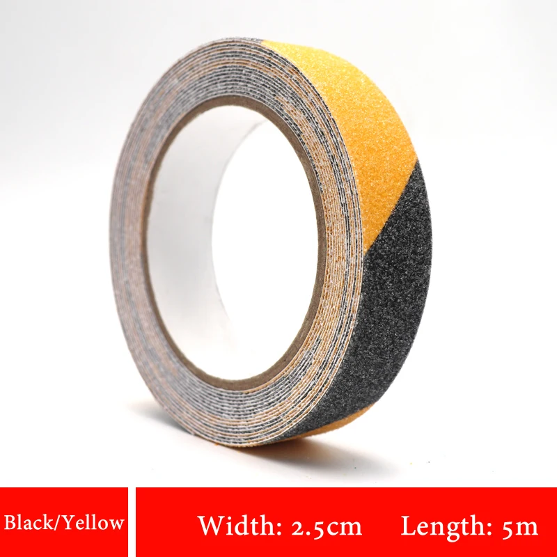 Vivid Anti-Slip Warning Tape, 2.5cm x 5m 10 Vivid Anti-Slip Warning Tape, 2.5cm x 5m - Image 10