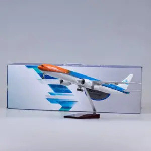 KLM Boeing 777 Scale Model 47cm with LED Lights 9 S37da46256adf4c529084f369e50463f7I