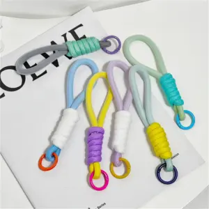 Vibrant 16cm Mesh & Cotton Lanyard in Fluorescent Colors 11 S37e59241c1954f0ab61b2cd79a737eeca