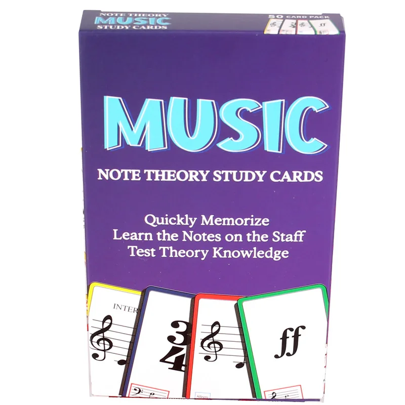 Music Flash Cards Set for Beginners 6 Music Flash Cards Set for Beginners - Image 6