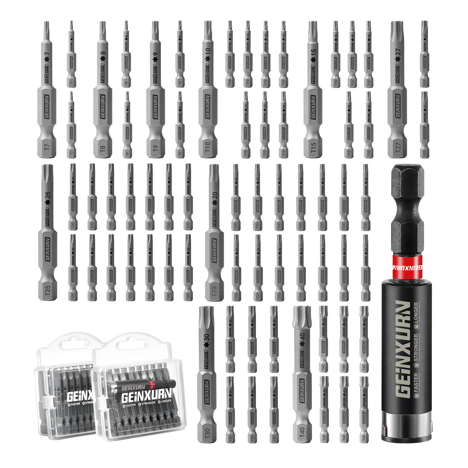 Fixedge 71PCS TORX Screwdriver Set 1 Fixedge 71PCS TORX Screwdriver Set