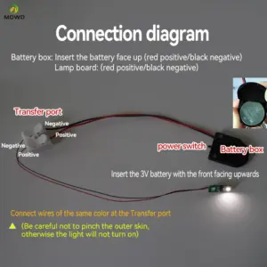 Miniature Architecture LED Light Set for HO Models 11 S380a40e318534b8e83ea3137c5a742315