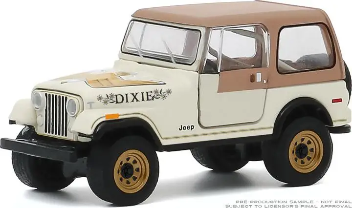 1:64 Scale 1979 Jeep CJ-7 Golden Eagle Dixie 3 1:64 Scale 1979 Jeep CJ-7 Golden Eagle Dixie - Image 3
