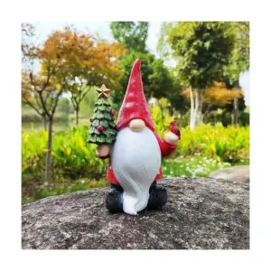 Festive Resin Christmas Garden Gnome 9 S3829290c6d51477caf1bd8d8904a6f7c6