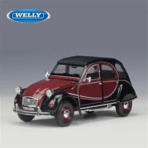 Vintage Citroen 2CV 6 Charleston 1:24 Diecast Model 10 S38310ea4ddee4392ba741099dc301ce0E