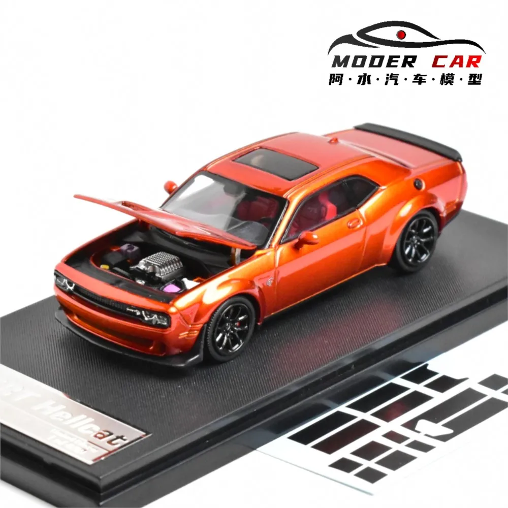 Yellow 1:64 SRT Hellcat Diecast Model 3 Yellow 1:64 SRT Hellcat Diecast Model - Image 3