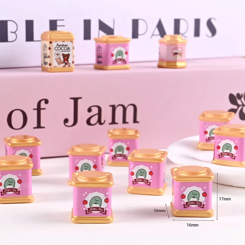 Miniature Candy Jars Set for Dollhouses 9 Miniature Candy Jars Set for Dollhouses - Image 9