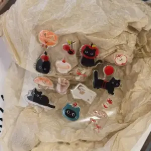 Black Cat Decal Sheet for DIY Decor 16 S3870aca641ae4e818af1cf1e208ea493T