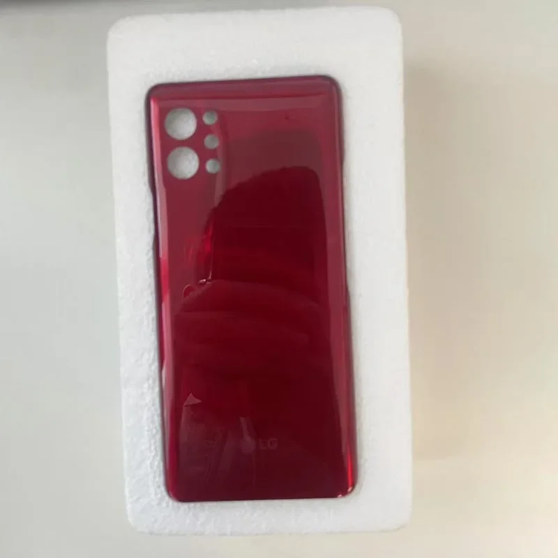 Red LG Q92 5G Back Cover Replacement 7 Red LG Q92 5G Back Cover Replacement - Image 7