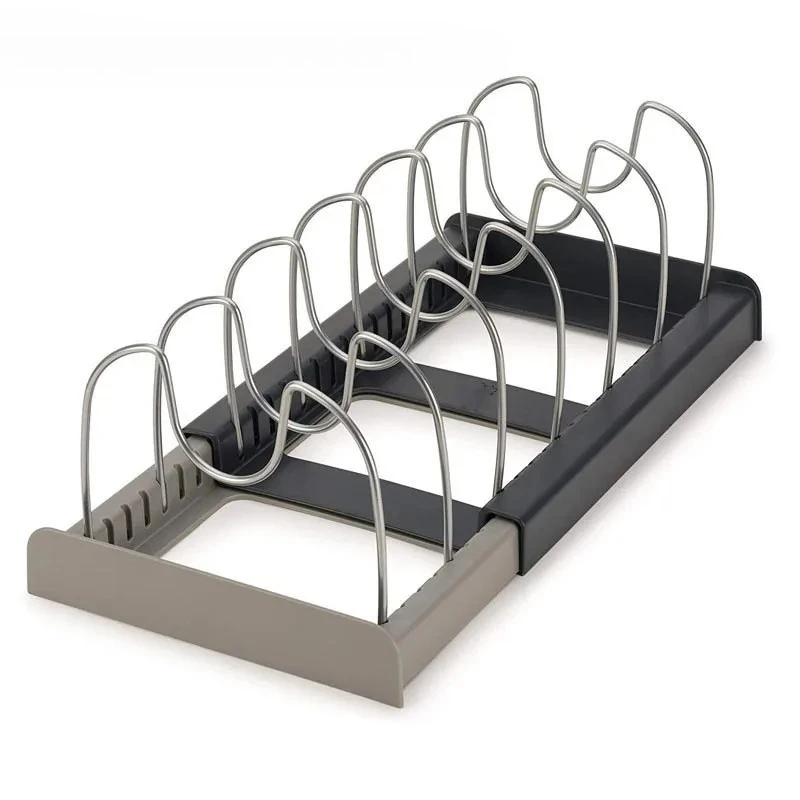 Stainless Steel Pot Lid Organizer Rack 3 Stainless Steel Pot Lid Organizer Rack - Image 3