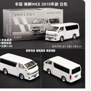 1:64 Toyota Hiace Van Diecast Model 9 S3914566082b4405282980922084e2681W
