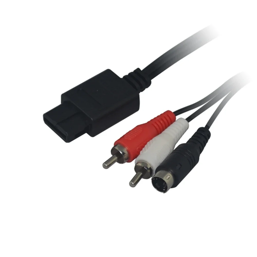 High-Quality S-Video AV Cable Set for Gaming 4 High-Quality S-Video AV Cable Set for Gaming - Image 4