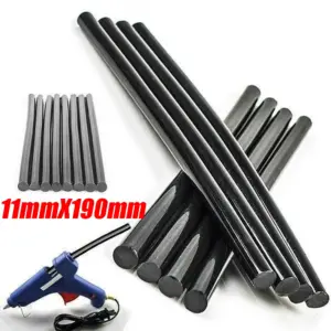 Black Hot-Melt Glue Sticks for Precise Bonding 16 S3955636ee2e44b80a07002fe989a88fdD
