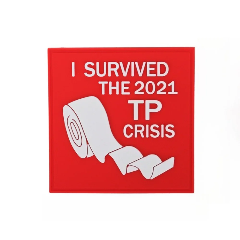 Humorous Toilet Paper Patch for Clothing 5 Humorous Toilet Paper Patch for Clothing - Image 5