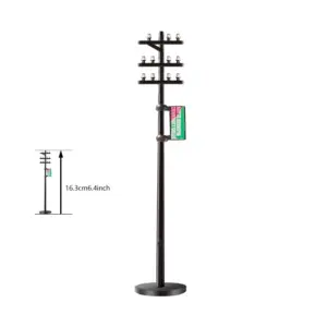 Mini Electric Utility Poles for Dioramas 11 S39ab4859bc6340a9b1e83ea34cbe8cd4O