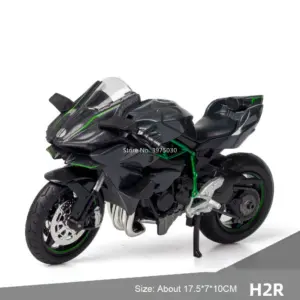 1:12 Scale Motorcycle Replica in Blue or Black 17 S39ad5a38bc484fa2bf43516d9e21a1f7E