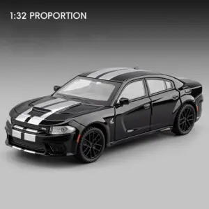 1:32 Scale Charger SRT Diecast Model with Sound 15 S39aef2565ed747bc823fd6d57d7c5954N