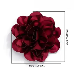 Oversized Satin Flower Brooch in Four Colors 7 S39fee46876b846eba8544152dcf30f0fp