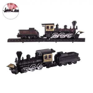Vintage Miniature Steam Train Set for Collectors 8 S3a2c043e4ef740a997dc0f10dcd4addbh