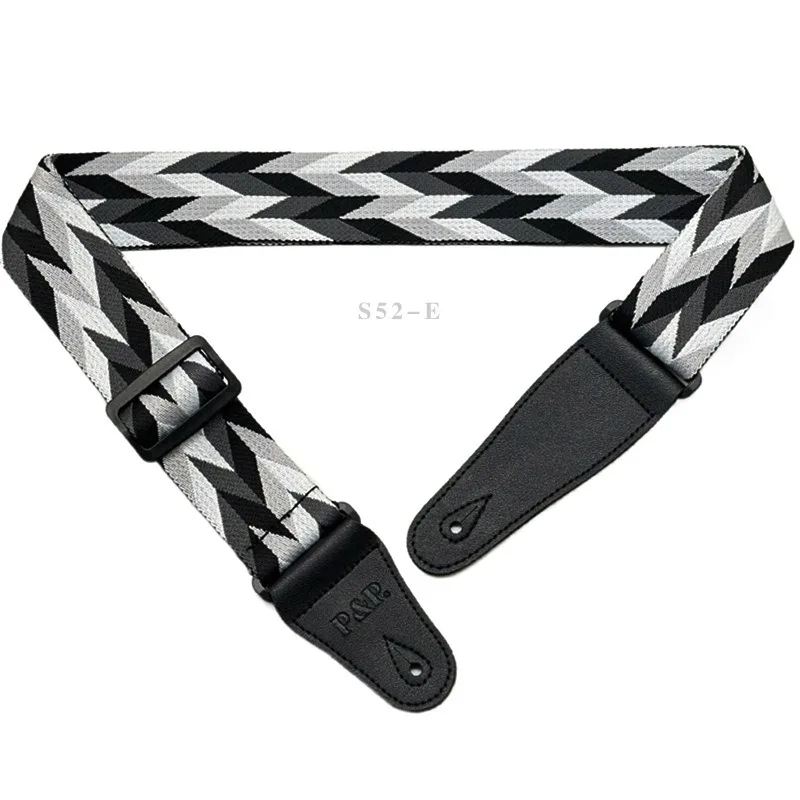 Vibrant Woven Guitar Strap with Six Designs 4 Vibrant Woven Guitar Strap with Six Designs - Image 4