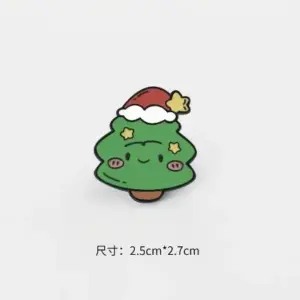 Festive Cartoon Holiday Brooch in Multiple Colors 17 S3a6737a12a514294ae31627a567ad36d0