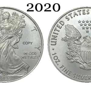 Liberty Eagle 2020 Replica Coin Collection 10 S3a72265166264ad99baff094990dbbfaw