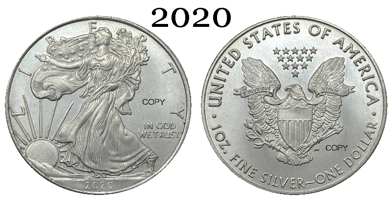 Liberty Eagle 2020 Replica Coin Collection 5 Liberty Eagle 2020 Replica Coin Collection - Image 5