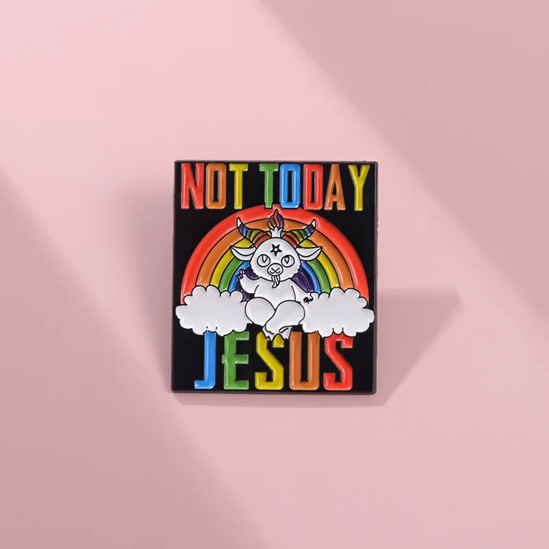 Rainbow Enamel Brooch for Women and Kids 4 Rainbow Enamel Brooch for Women and Kids - Image 4