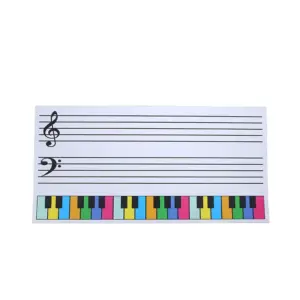 Dry Erase Music Staff Magnet for Teaching 11 S3a829ff89fd94995afc1b9cfbfa79437X