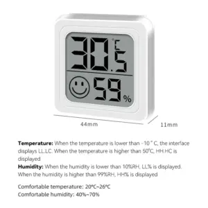 Indoor Mini LCD Hygrometer Model 695-Hygrograph-1Pcs 10 S3a860e6b8a784ab08db110e13160d04ej