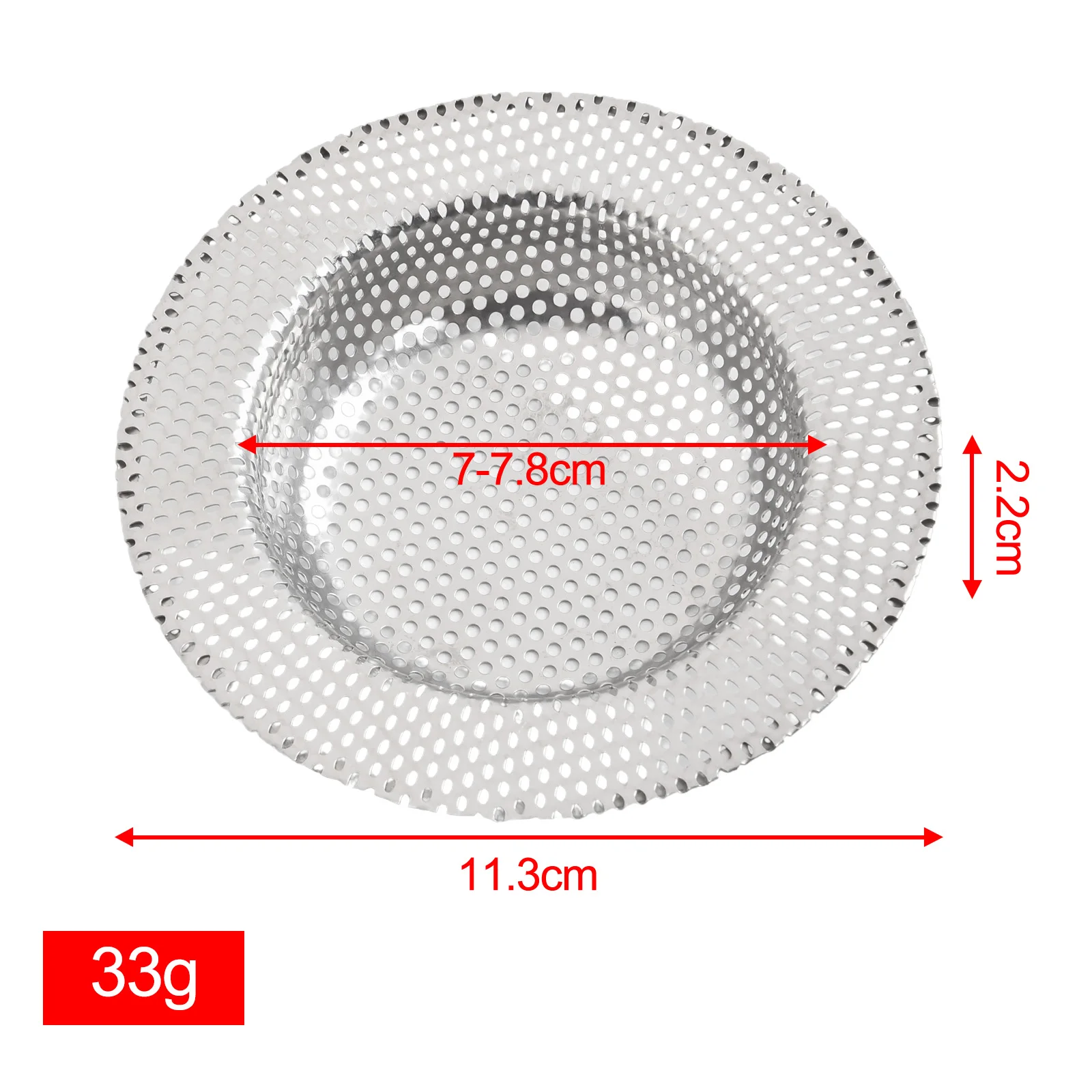 Stainless Steel Sink Filter Set 3 Sizes 7 Stainless Steel Sink Filter Set 3 Sizes - Image 7
